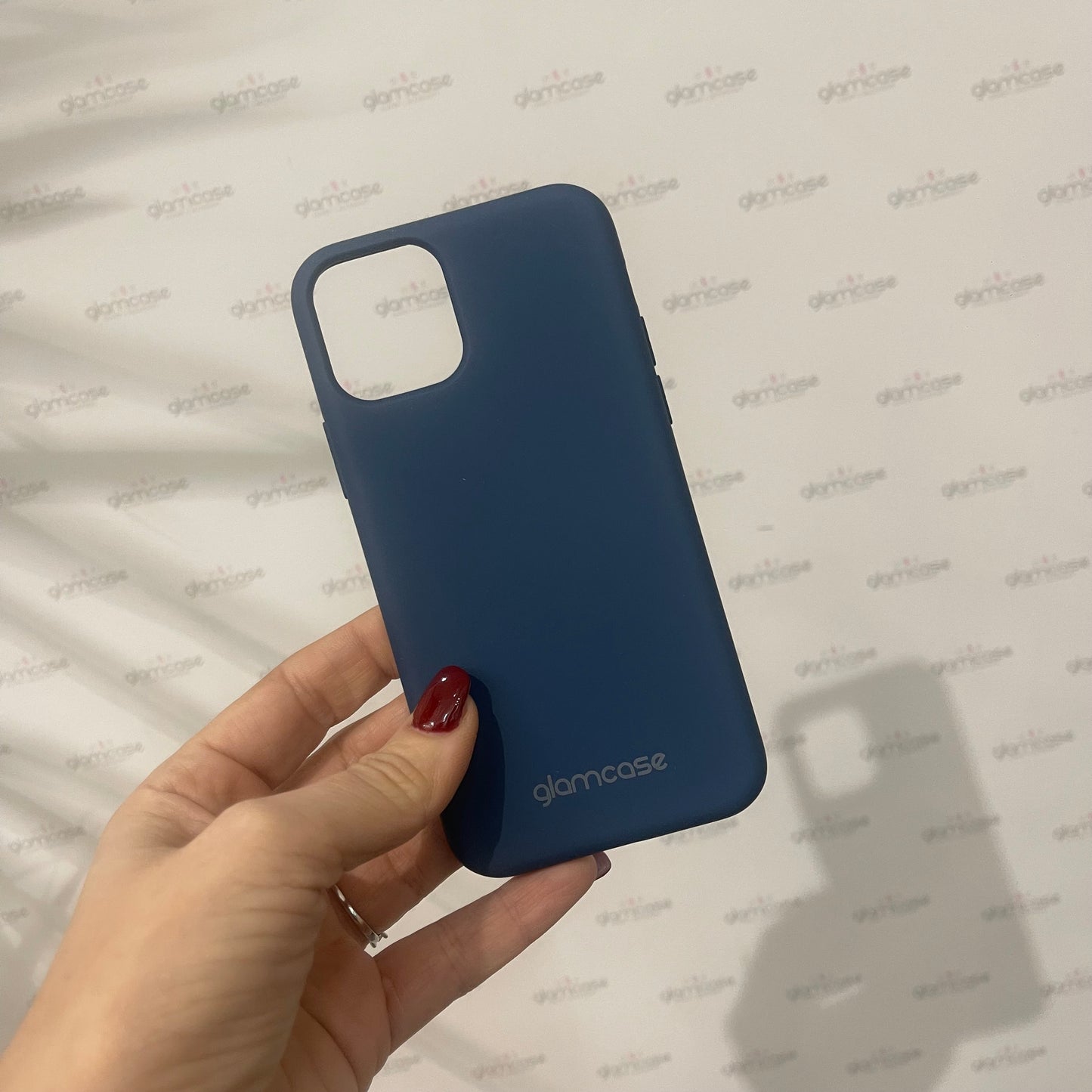 COVER SILICONE SOFT TOUCH BLU