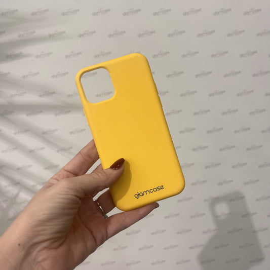 COVER SILICONE SOFT TOUCH GIALLO